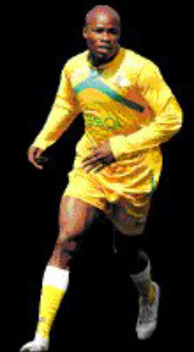 ROPED IN: SA Under 23s' calvin Kadi. Pic. Lefty Shivambu. 28/08/06. © Touchline.