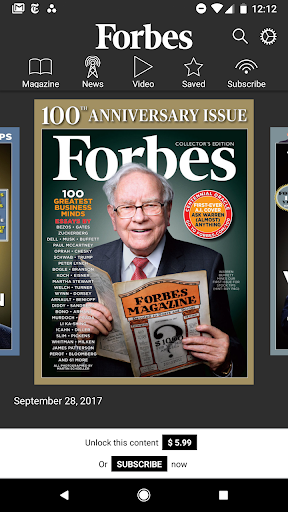 Screenshot Forbes Magazine