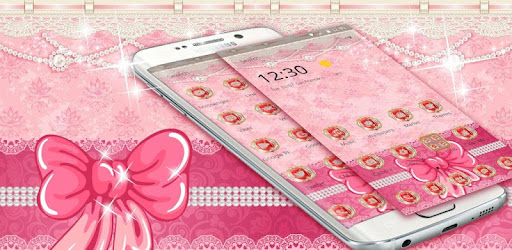 Pink Diamond Rose Theme Aplikasi Di Google Play