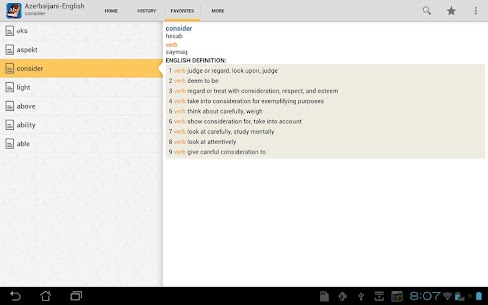 AzerbaijaniEnglish Dictionary 6