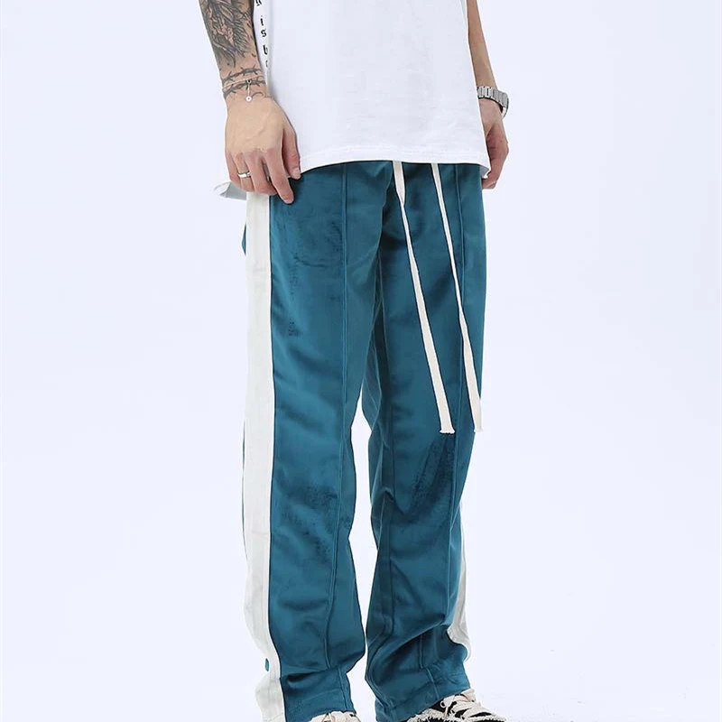 Pantalones Casuales Retro Holgados para Hombre