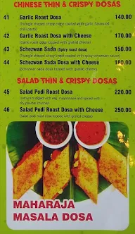 Dosa Plaza menu 6