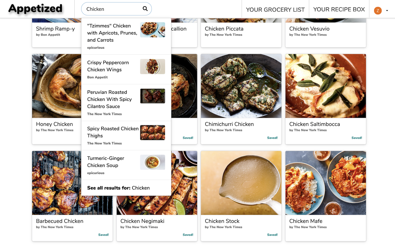 Appetized Recipe Manager Preview image 1