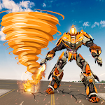 Cover Image of Descargar Juego de transformación de robot tornado de fuego 1.0.0 APK