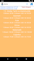 Planlı Öğrenci: Ders Programı Screenshot