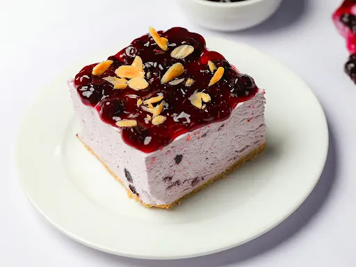 Vegan Blueberry Cheesecake (Slice)