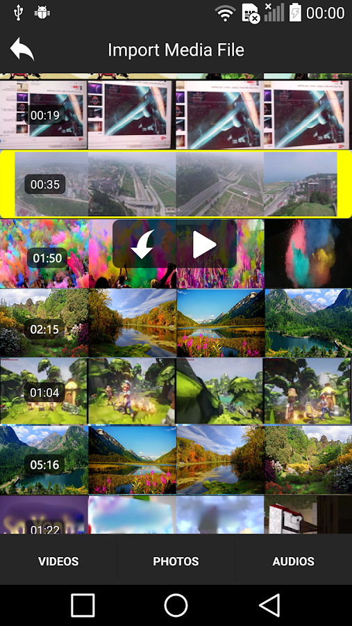  Video Editor AndroMedia: captura de pantalla 