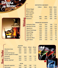 Mahableshwar menu 1