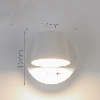 Luminária de Parede para Quarto com Controle Remoto Decoração