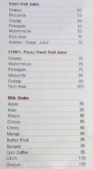 Empire Juices And Desserts menu 2