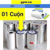 [01 Cuộn] Giấy In Bill K57 Pi38