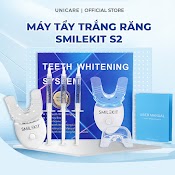 Máy Làm Trắng Răng, Tẩy Trắng Răng Smilekit, Giúp Tẩy Trắng Răng Nhanh Chóng, An Toàn, Đã Bao Gồm 3 Bút Tẩy Trắng Răng