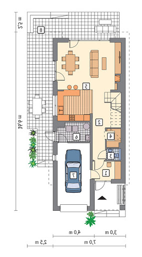 Bez granic - M233 - Rzut parteru