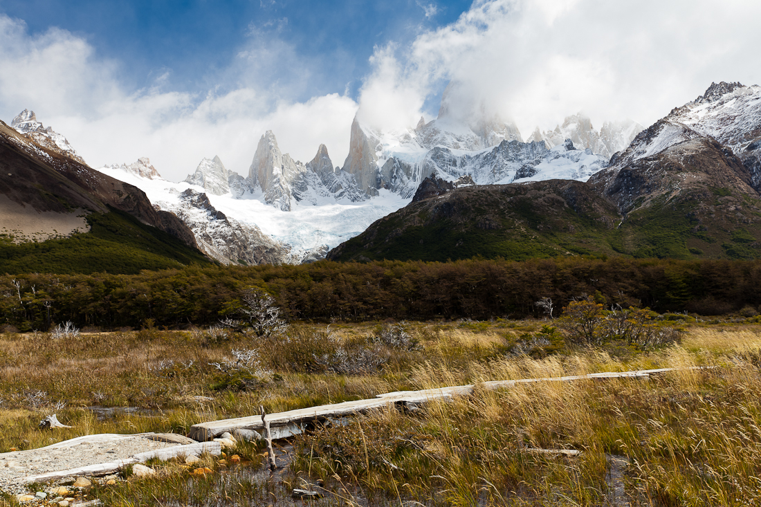 Патагония: Carretera Austral - Фицрой - Торрес-дель-Пайне. Треккинг, фото.