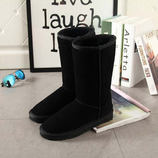 Title 4, Thick snow boots to keep your feet warm and dry...