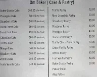 Om Bakers menu 1
