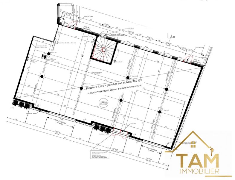 Location  locaux professionnels  270 m² à Bois-d'Arcy (78390), 4 517 €