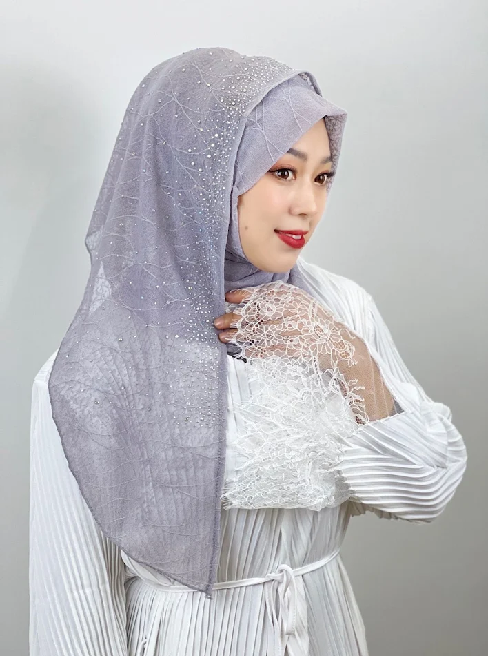Écharpe Femme Écharpe Légère Diamant Baotou