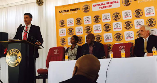 One of the Toyota vehicles that Kaizer Chiefs will use after the club announced a sponsorship deal with the car manufacture on Wednesday 8 February 2017.