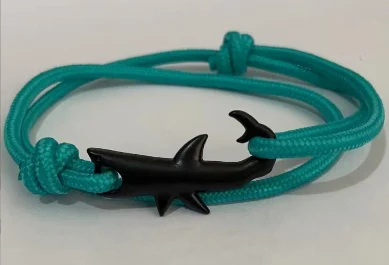 Domineering Shark Heren- en Damesarmbanden Stoere en Stijlvolle Accessoires Duurzaam Ontwerp Perfecte Pasvorm Unisex Armband