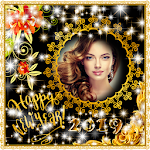 Cover Image of ดาวน์โหลด New Year Photo Frame 2019 1.0.1 APK