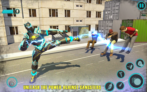 Screenshot Flying Panther Robot Hero Game