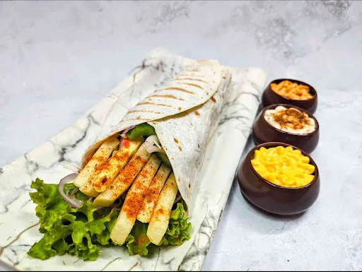 Peri Peri Fries Wrap