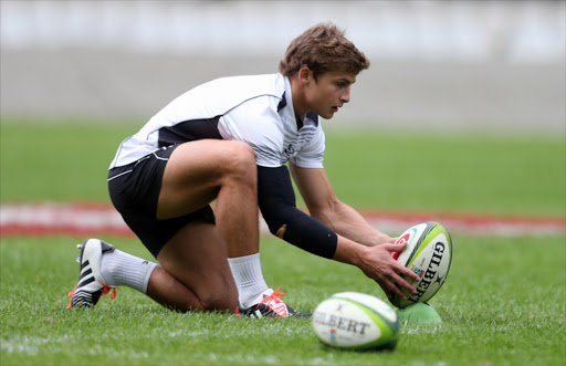 Patrick Lambie during the Cell C Sharks captains run at Growthpoint Kings Park on July 18, 2014 in Durban, South Africa.