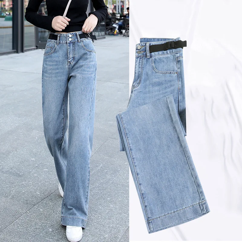 Nuevos Pantalones Coreanos de Pierna Ancha con Caída Elegante Comodidad y Estilo Versátil para un Look Moderno y Favorecedor Perfectos para Cualquier Ocasión