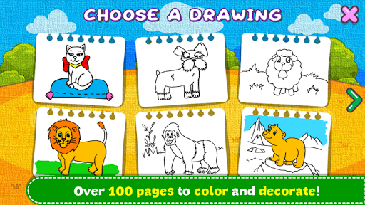 Screenshot Coloring & Learn Animals