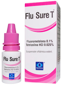 Flu-Sure T 0.1/0.025%   Sus.Oft.x5Ml. OPH Fluorometalona Tetrizolina HCI 