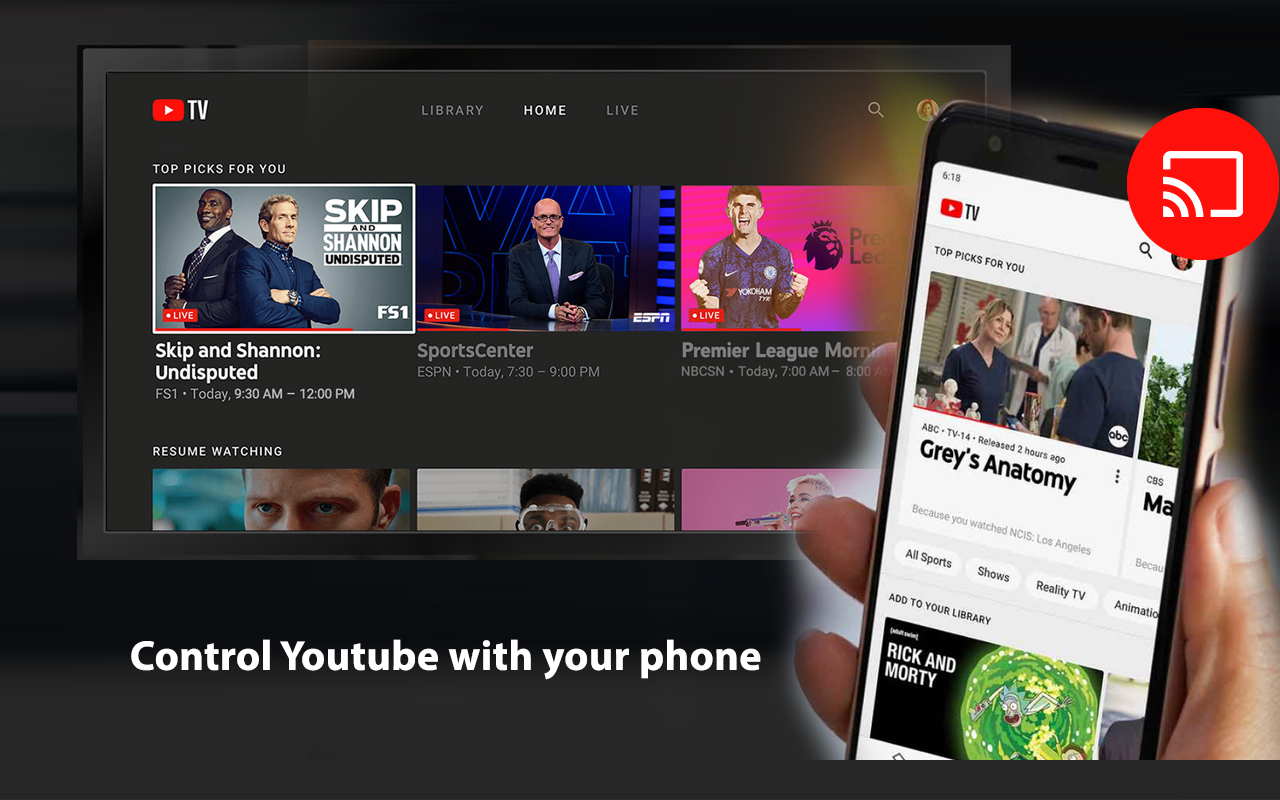 Youtube smart phone control Preview image 3