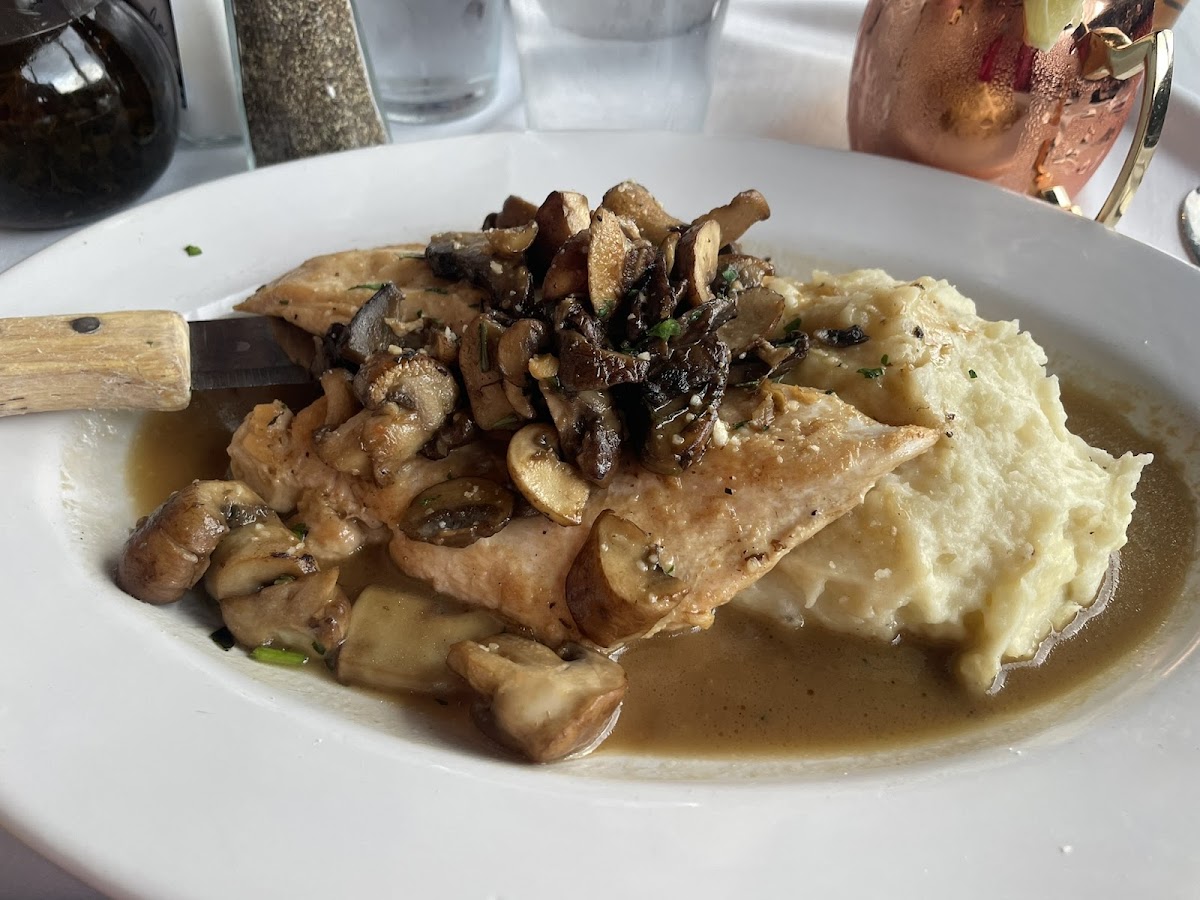 GF Chicken marsala