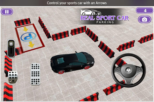 Sports Car Parking Perfect Drive Challenge