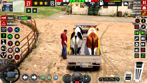 Screenshot Animal Cargo Truck Game 3D