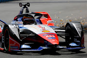 Jerome D'Ambrosio of Belgium, for Mahindra team, drives during the E-Prix Antofagasta Minerals as part the third round of the ABB FIA Formula E Championship 2019/2020 on January 18 2020 in Santiago, Chile.