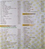 Kanha Veg menu 5