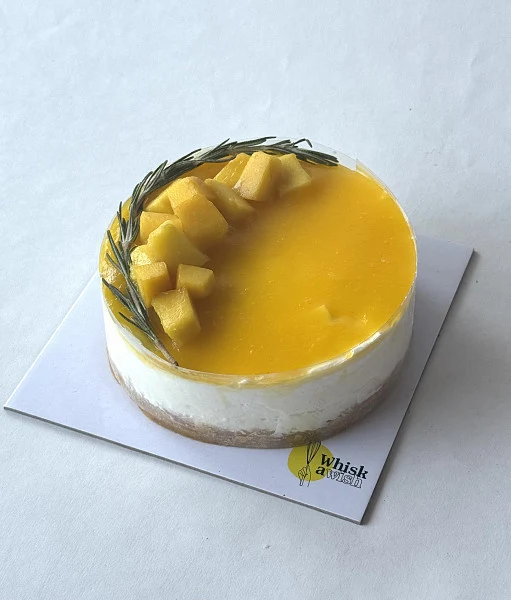 5 Layer Mango Cheesecake