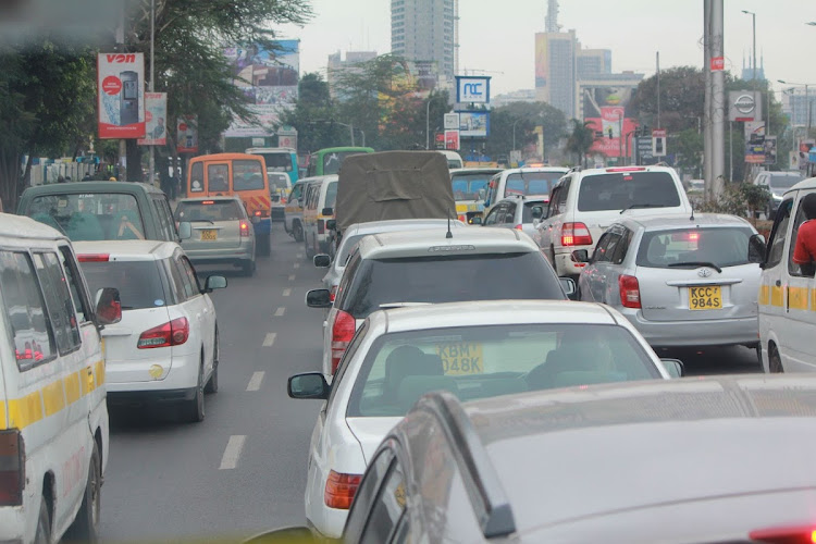 Traffic in Nairobi