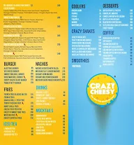 Crazy Cheesy menu 1