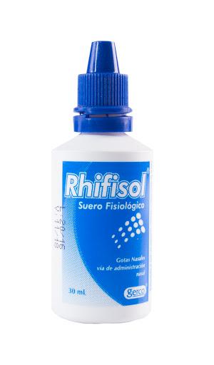 Rhifisol Suero Fisiológico Cloruro de Sodio 0.9% Gerco Frasco x 30 ml