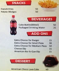 American Grill menu 1