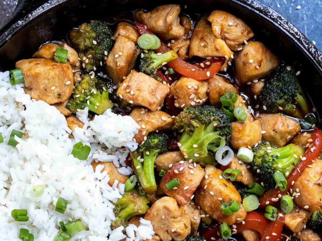 Chicken and Broccoli Stir Fry Meal Prep - Kirbie's Cravings