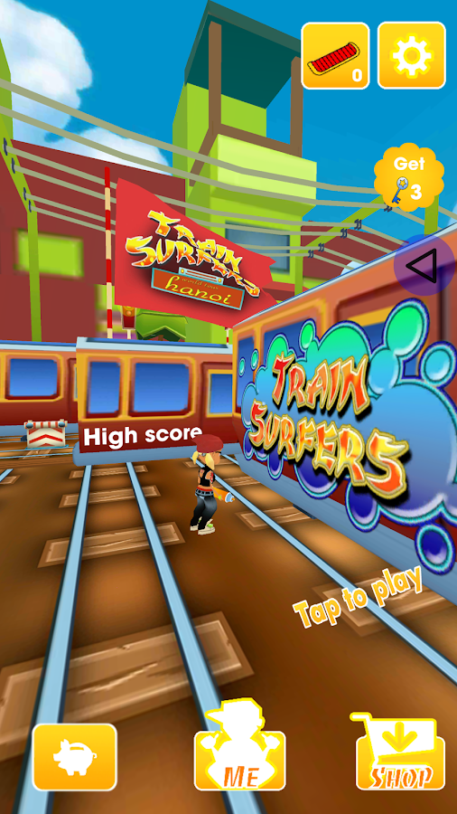   Train Subway Surfers Run- 스크린샷 