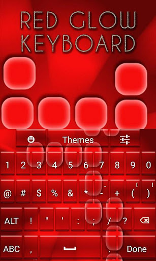 免費下載個人化APP|Red Glow Keyboard app開箱文|APP開箱王