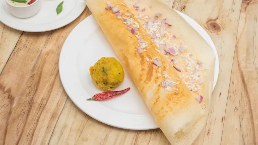 Cheese Onion Masala Dosa [Serves 1]