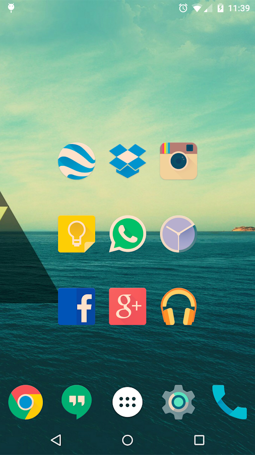    Iride UI is Hipster Icon Pack- screenshot  