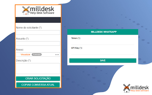 Milldesk Whatsapp