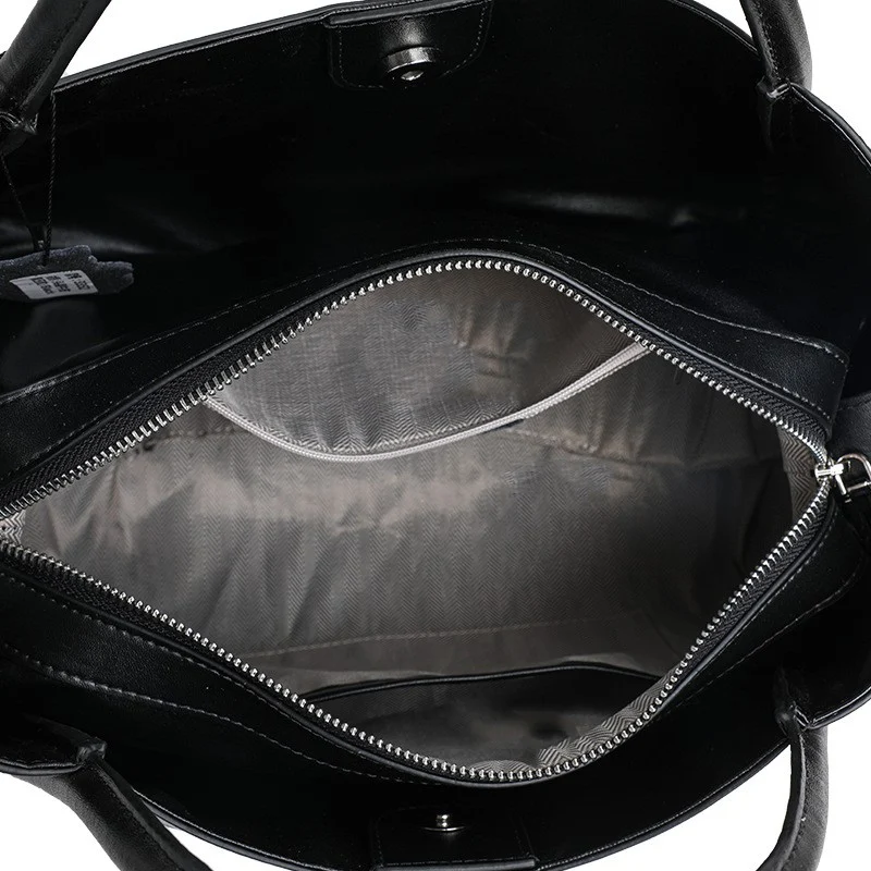Title 8, Sac Bandoulière Portable en Cuir Véritable – Gr...