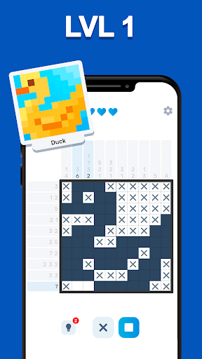 Nonogram Logic - picture puzzle games